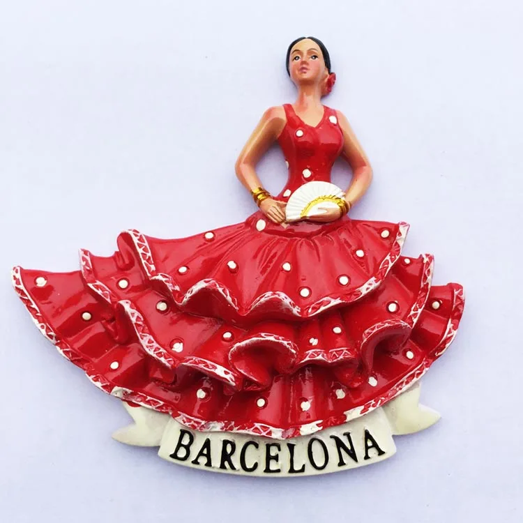 Espanha ímãs de geladeira viaj - Home Barcelona avaliação e preço